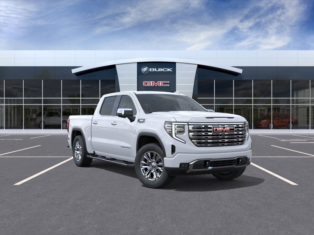 Glacier White Tricoat 2026 GMC Sierra 1500 Pickup Truck 4X2 Automatic