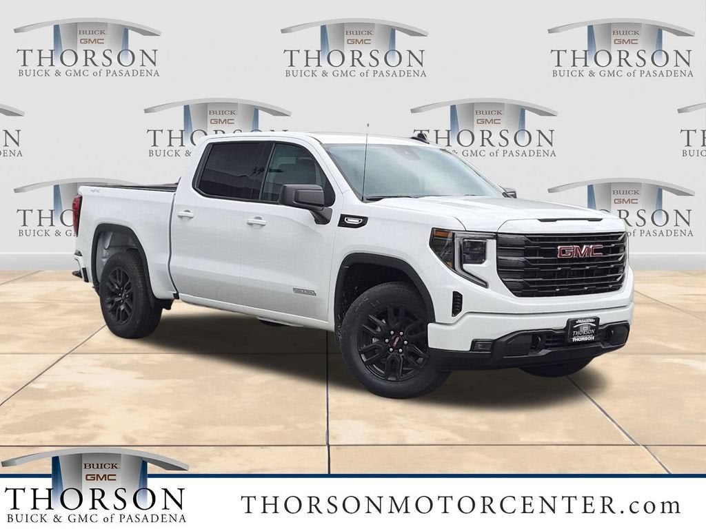 Summit White 2026 GMC Sierra 1500 Pickup Truck Four-Wheel Drive Automatic