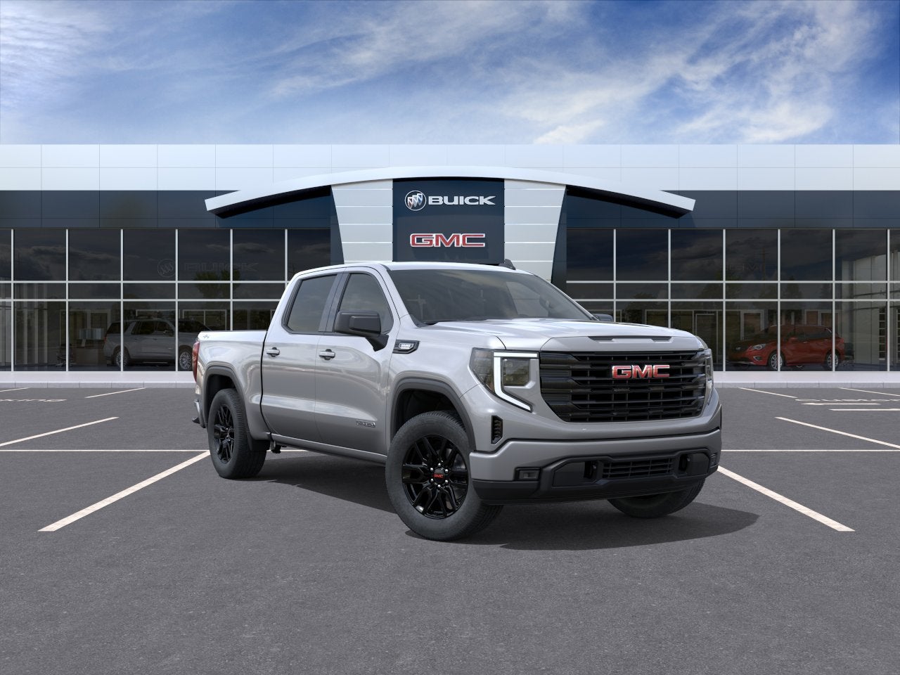 Sterling Metallic 2026 GMC Sierra 1500 Pickup Truck Four-Wheel Drive Automatic