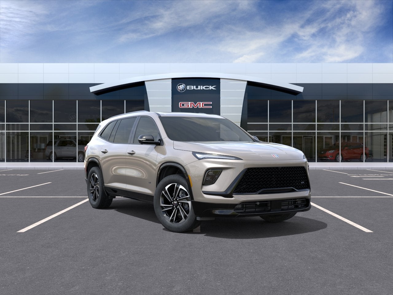 Stone Metallic 2026 Buick Enclave SUV / Crossover Front-Wheel Drive Automatic