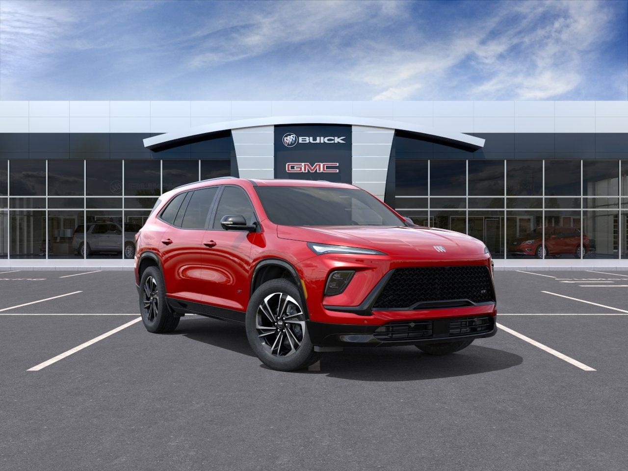 Cherry Red Tintcoat 2026 Buick Enclave SUV / Crossover Front-Wheel Drive Automatic