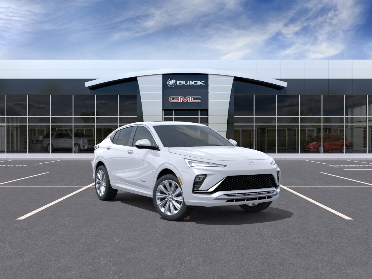 White Frost Tricoat 2026 Buick Envista SUV / Crossover Front-Wheel Drive Automatic