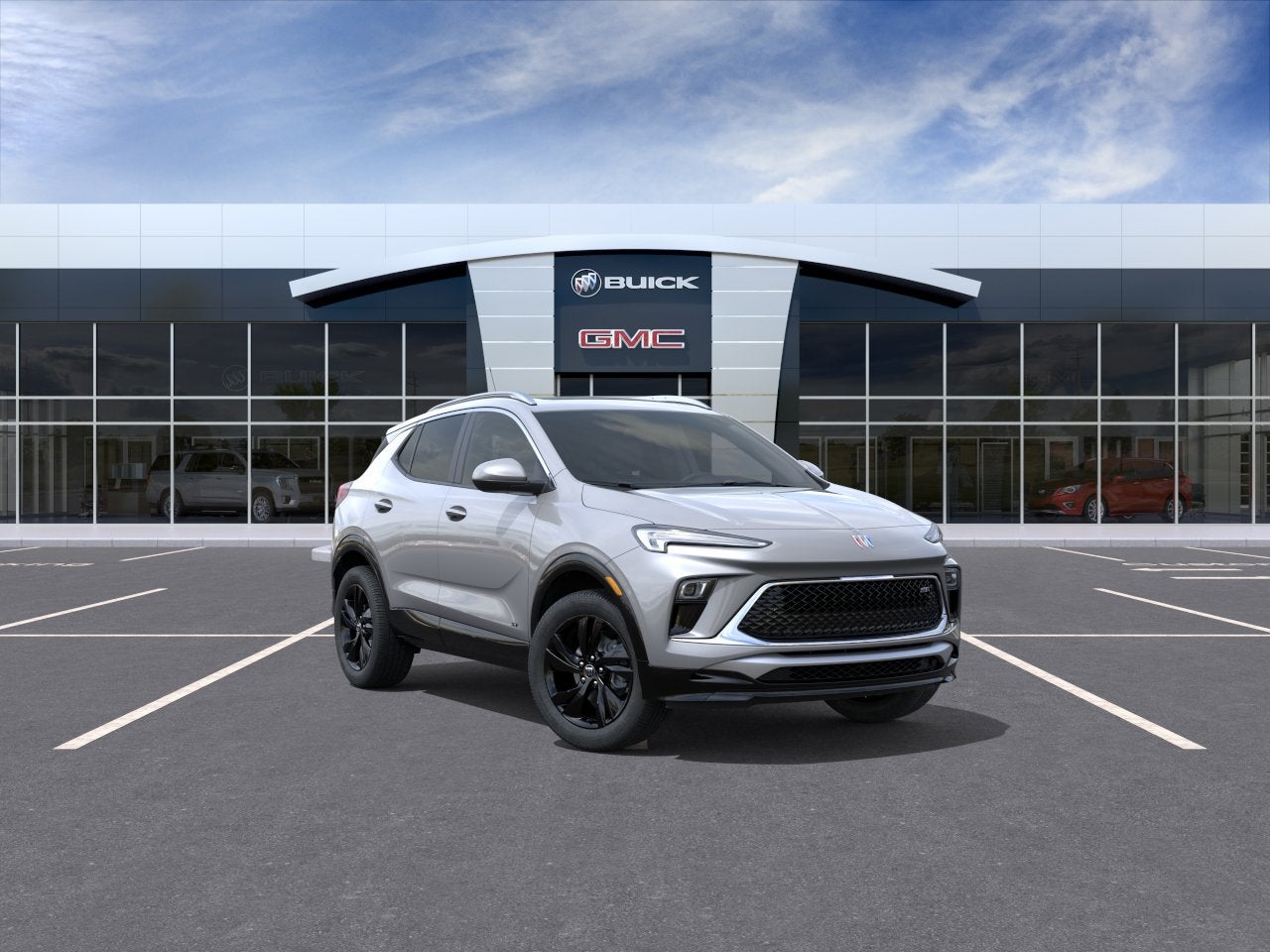 Moonstone Gray Metallic 2026 Buick Encore GX SUV / Crossover Front-Wheel Drive Automatic