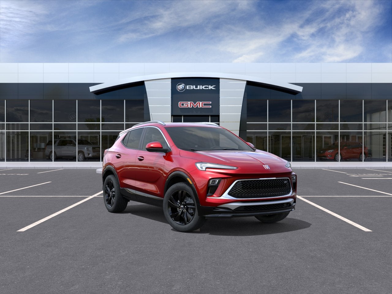 Brilliant Red 2026 Buick Encore GX SUV / Crossover Front-Wheel Drive Automatic