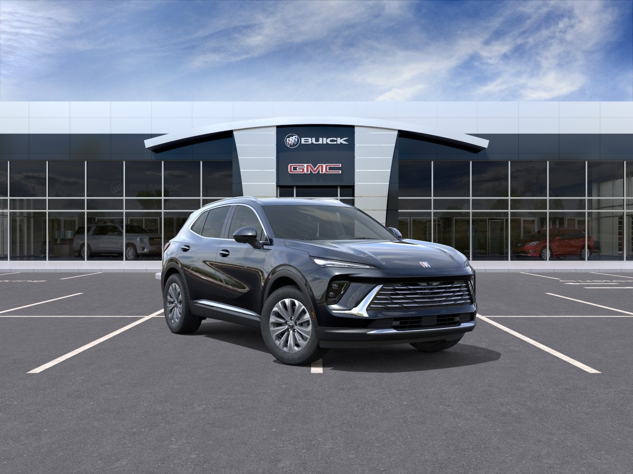 Black (Ebony Twilight Metallic) 2026 Buick Envision SUV / Crossover All-Wheel Drive Automatic
