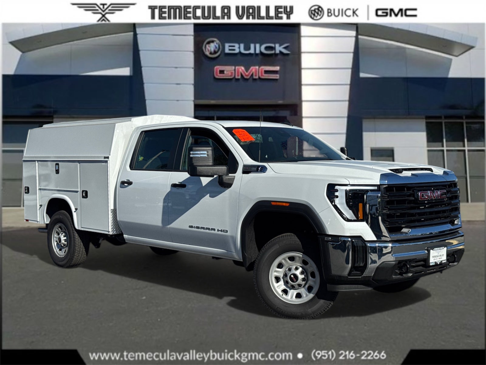 Summit White 2024 GMC Sierra 3500HD Chassis Pickup Truck 4X2 Automatic