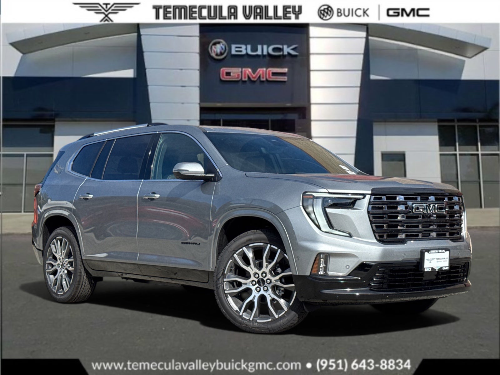 Sterling Metallic 2026 GMC Acadia SUV / Crossover Four-Wheel Drive Automatic