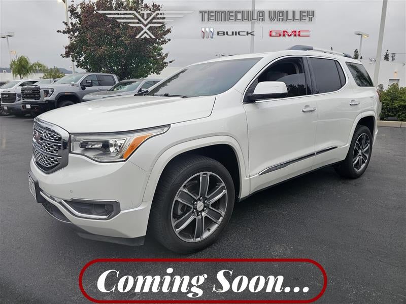 White Frost Tricoat 2017 GMC Acadia SUV / Crossover Front-Wheel Drive Automatic