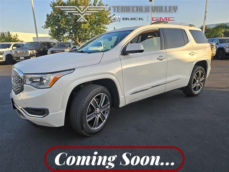 White Frost Tricoat 2019 GMC Acadia SUV / Crossover Front-Wheel Drive Automatic