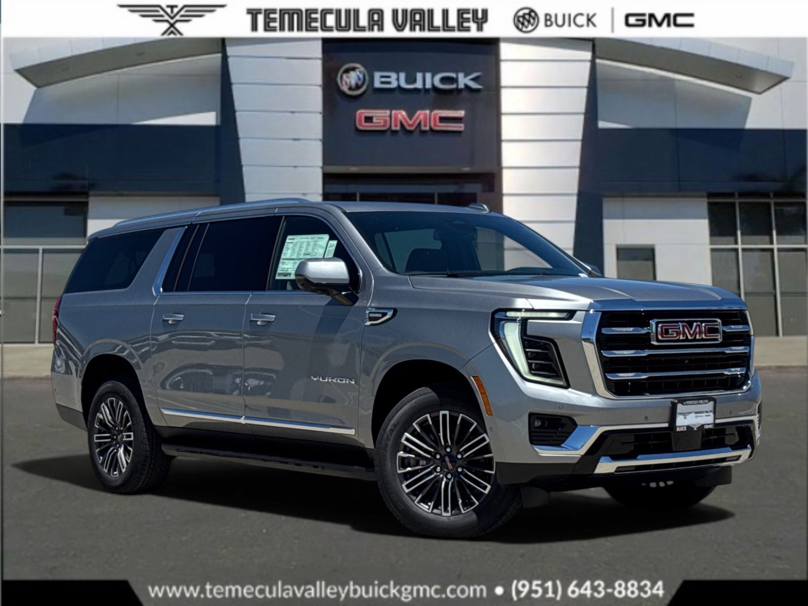 Sterling Metallic 2026 GMC Yukon XL SUV / Crossover 4X2 Automatic