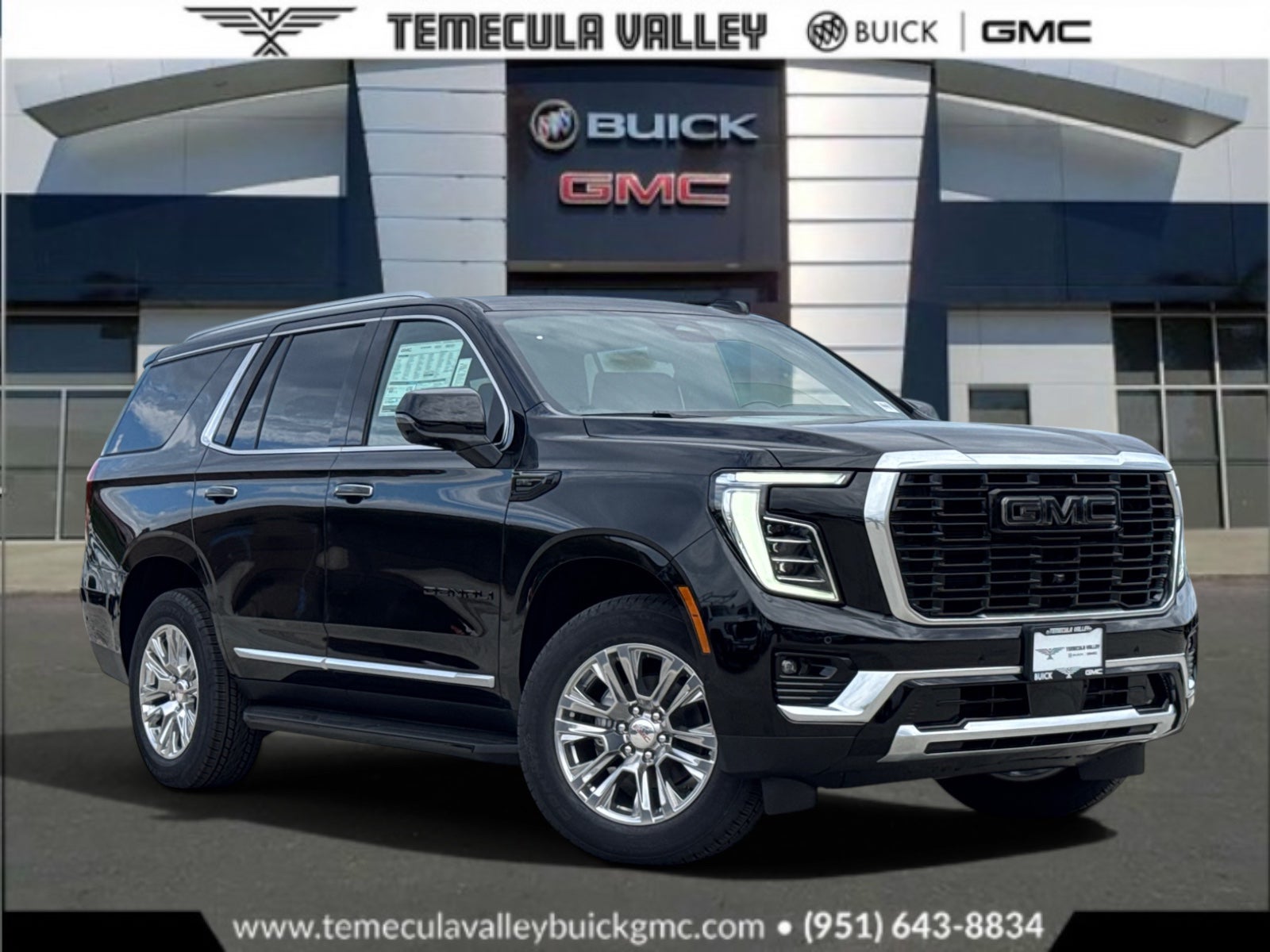 Onyx Black 2026 GMC Yukon SUV / Crossover Four-Wheel Drive Automatic