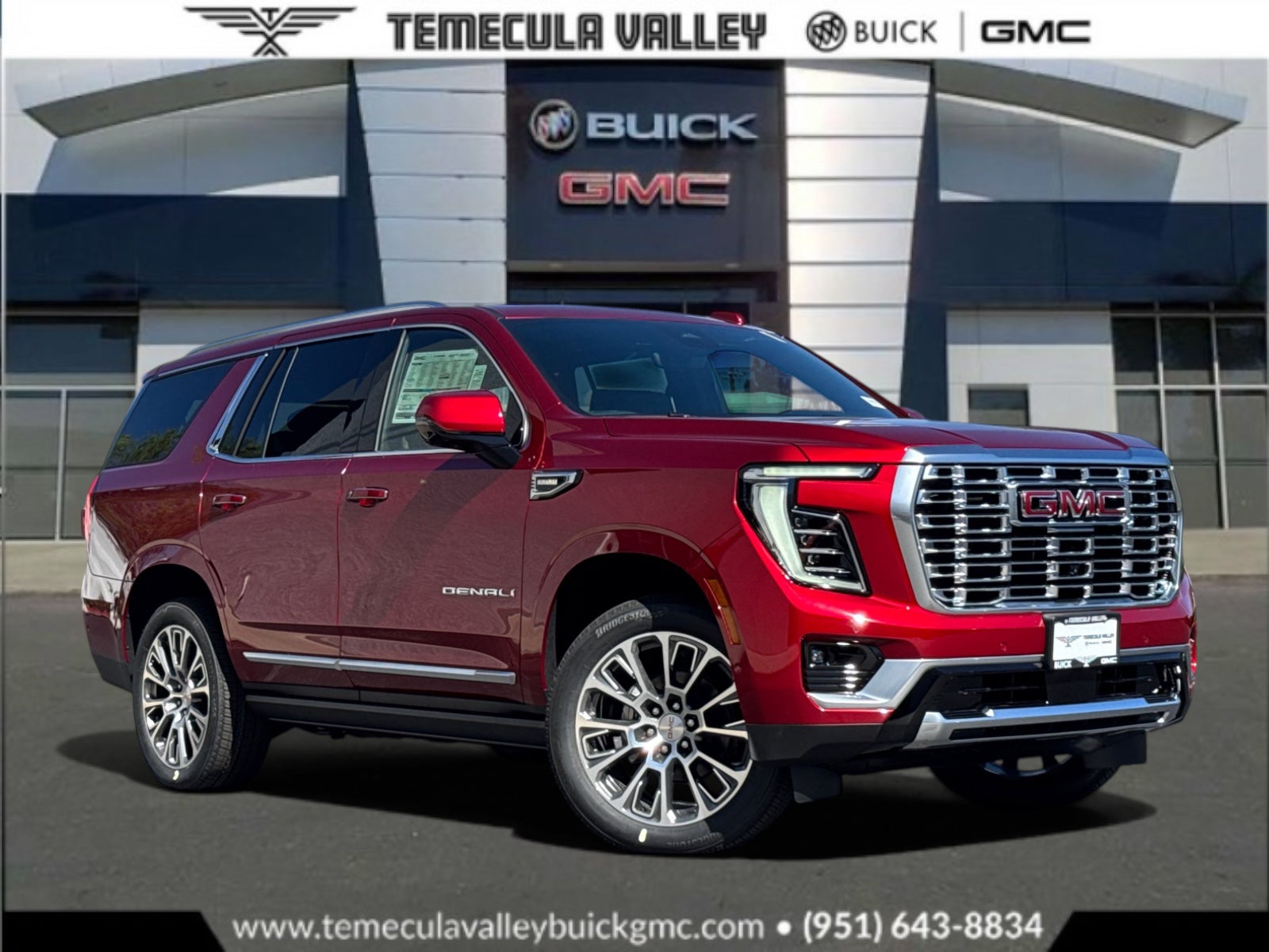 Volcanic Red Tintcoat 2026 GMC Yukon SUV / Crossover Four-Wheel Drive Automatic
