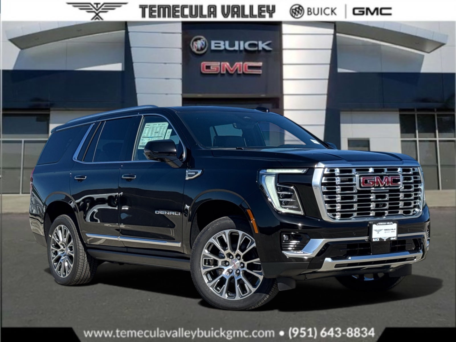 Onyx Black 2026 GMC Yukon SUV / Crossover Four-Wheel Drive Automatic