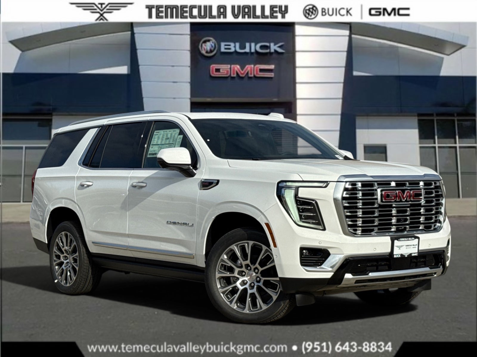 Summit White 2026 GMC Yukon SUV / Crossover Four-Wheel Drive Automatic