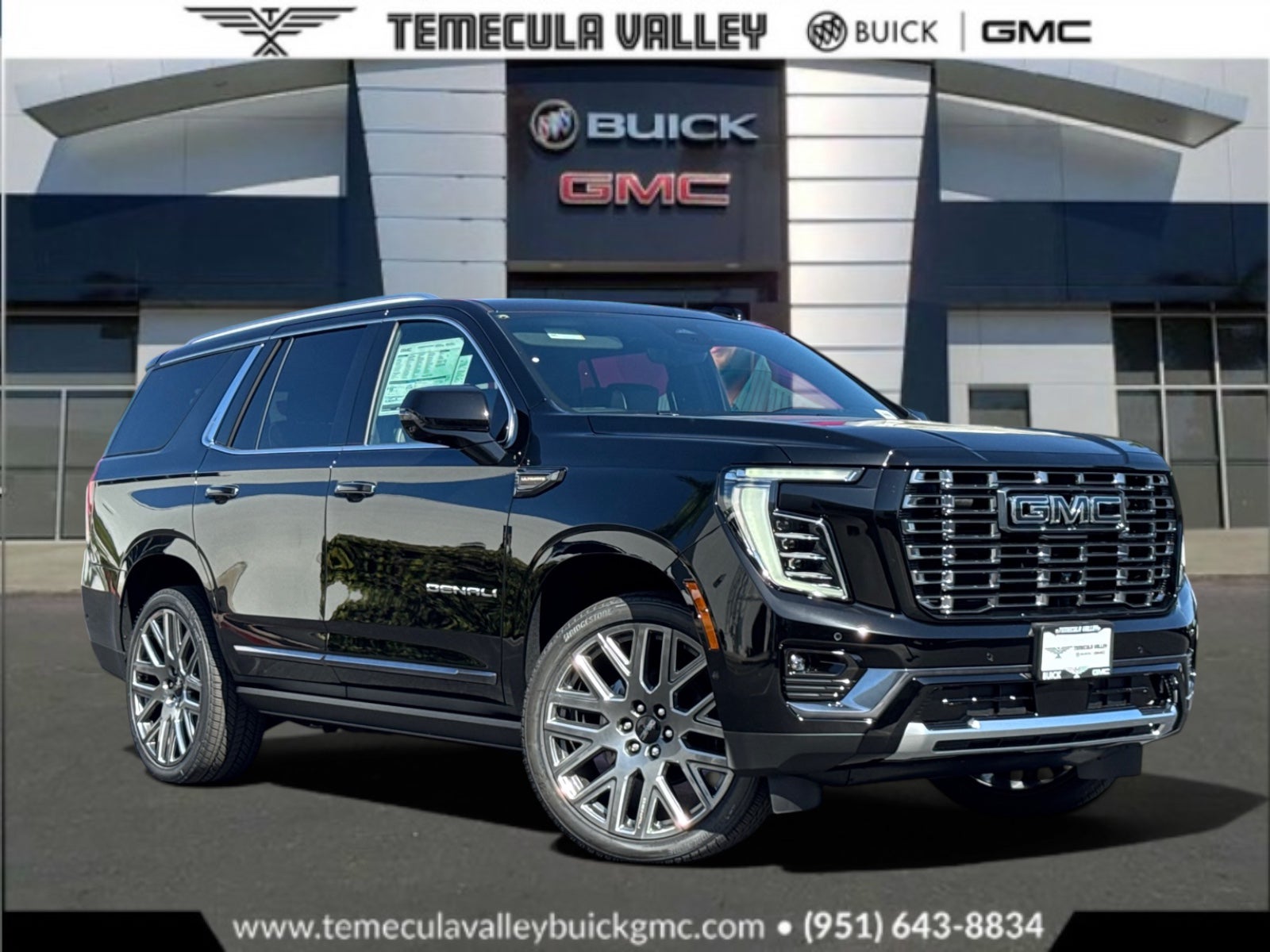 Onyx Black 2026 GMC Yukon SUV / Crossover Four-Wheel Drive Automatic