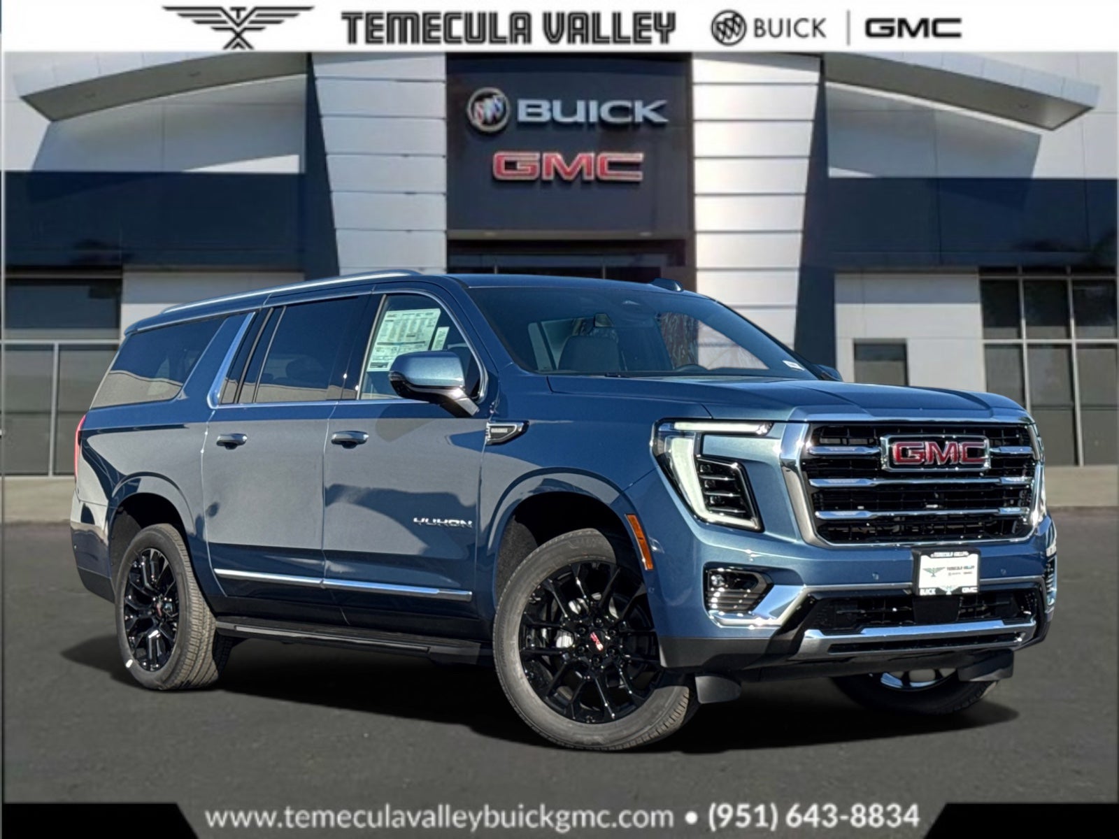 Downpour Metallic 2026 GMC Yukon XL SUV / Crossover Four-Wheel Drive Automatic