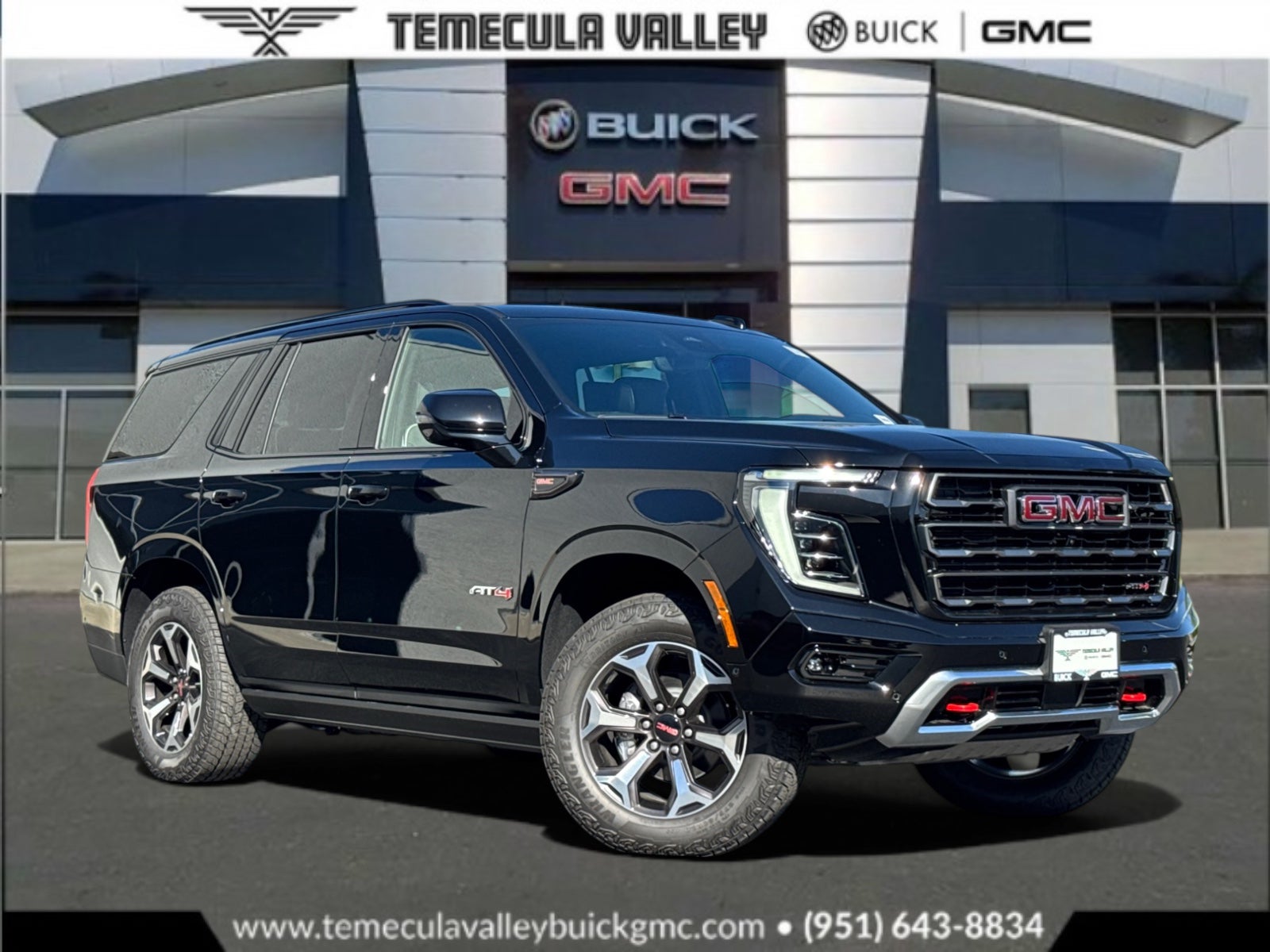 Onyx Black 2026 GMC Yukon SUV / Crossover Four-Wheel Drive Automatic