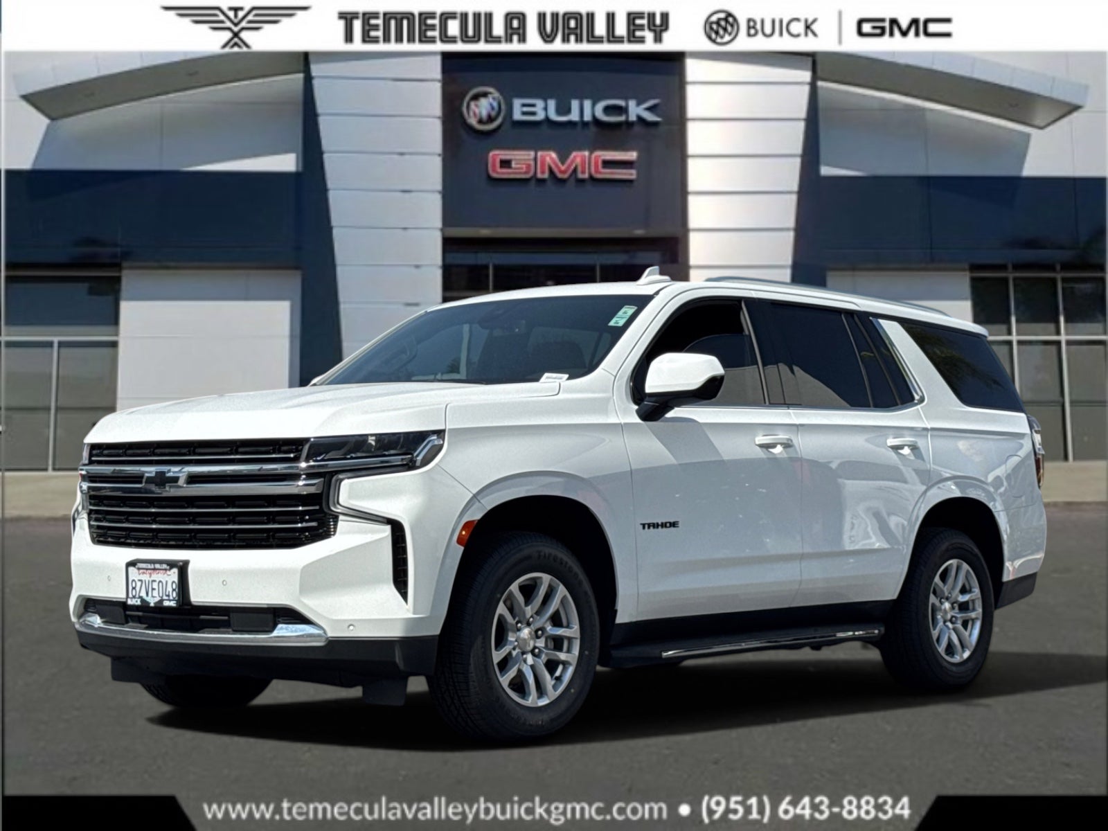 Summit White 2022 Chevrolet Tahoe SUV / Crossover 4X2 Automatic