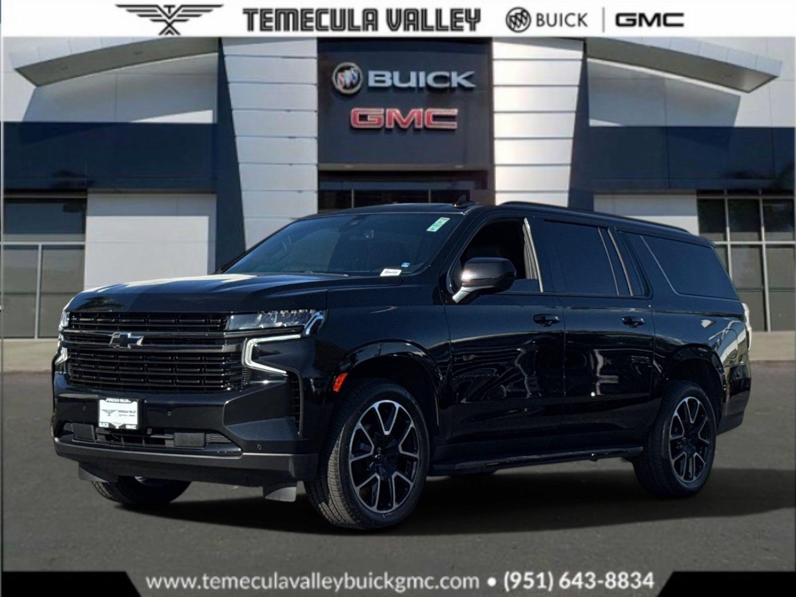Black 2022 Chevrolet Suburban SUV / Crossover Four-Wheel Drive Automatic