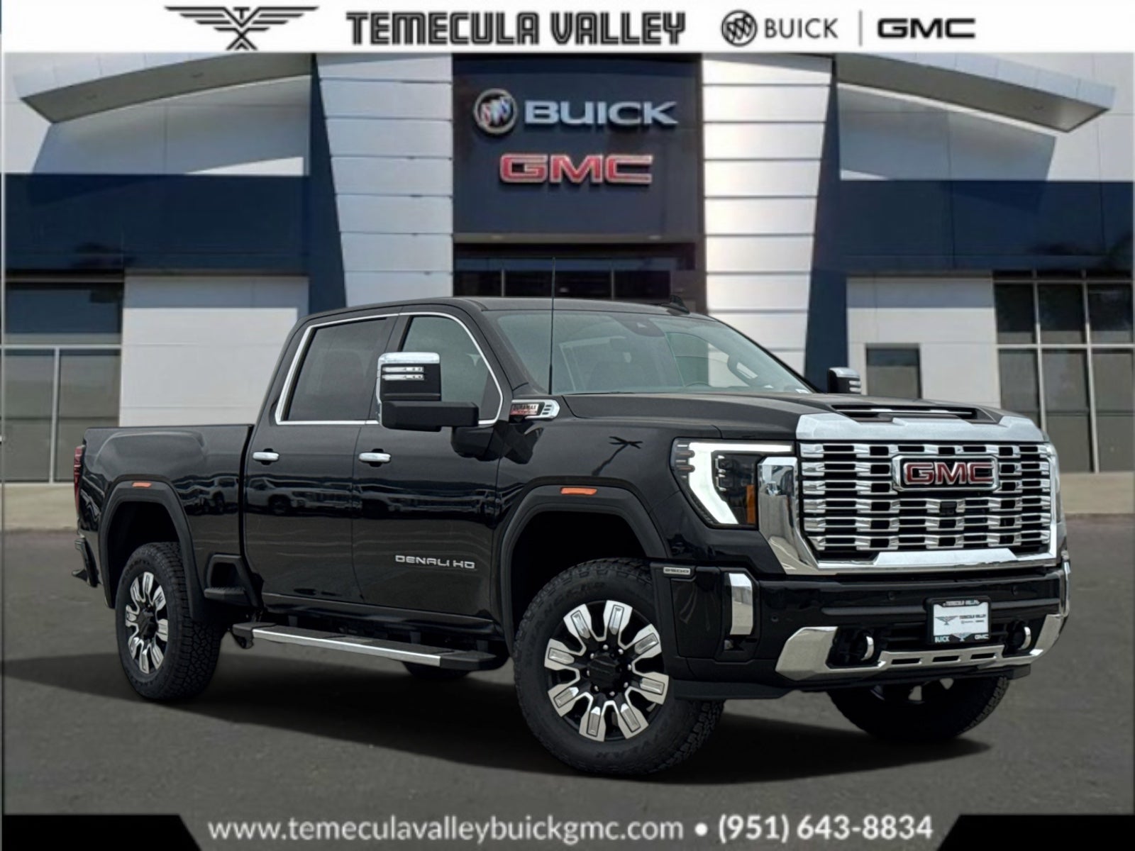 Onyx Black 2026 GMC Sierra 2500HD Pickup Truck Four-Wheel Drive Automatic