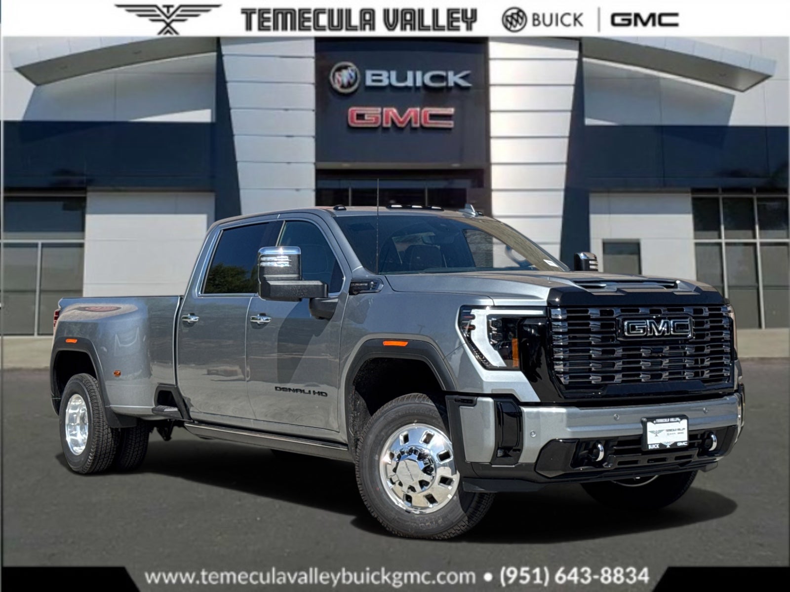 Sterling Metallic 2026 GMC Sierra 3500HD Pickup Truck Four-Wheel Drive Automatic