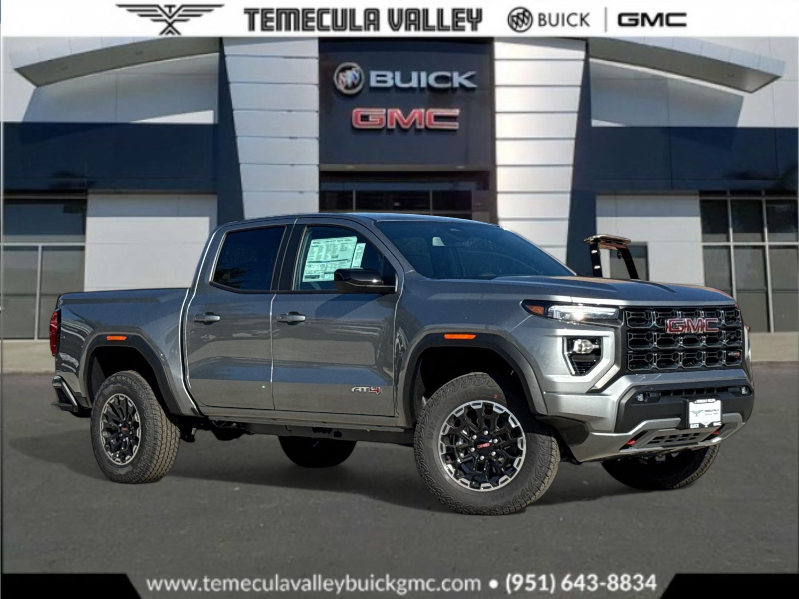 Sterling Metallic 2026 GMC Canyon Pickup Truck Four-Wheel Drive Automatic