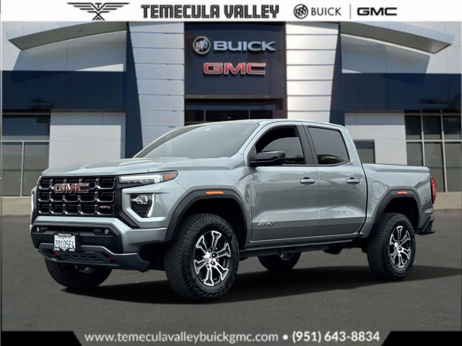 Sterling Metallic 2025 GMC Canyon Pickup Truck Four-Wheel Drive Automatic