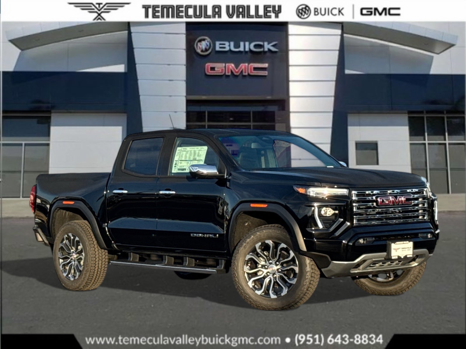 Onyx Black 2026 GMC Canyon Pickup Truck Four-Wheel Drive Automatic
