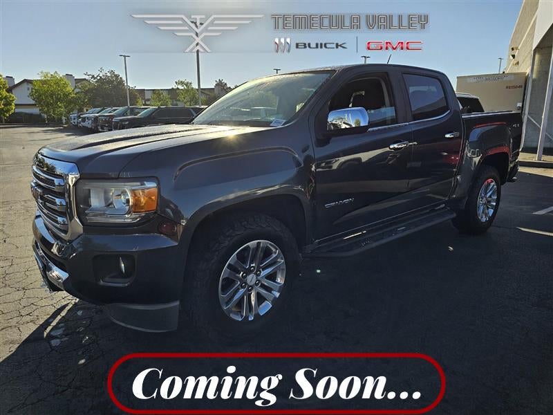 Cyber Gray Metallic 2016 GMC Canyon Pickup Truck Four-Wheel Drive Automatic