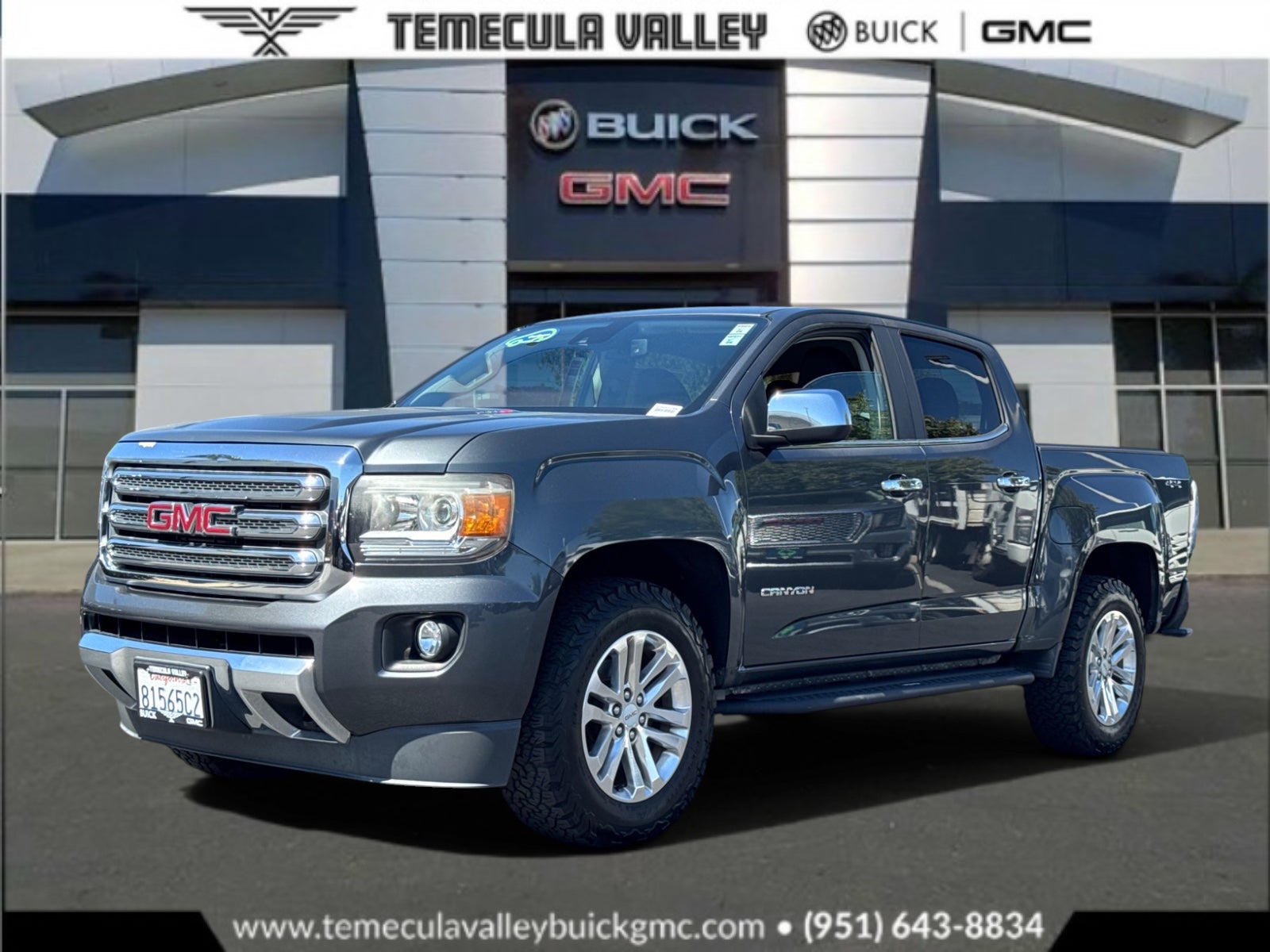 2016 GMC Canyon Gris (Cyber Gray Metallic) Camioneta Todo terreno Automática