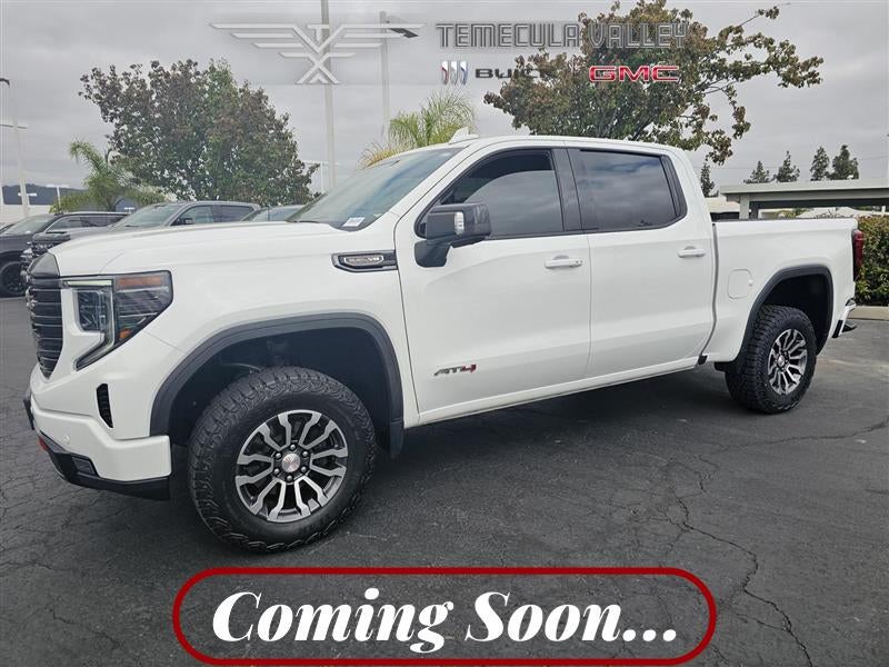 Summit White 2023 GMC Sierra 1500 Pickup Truck Four-Wheel Drive Automatic