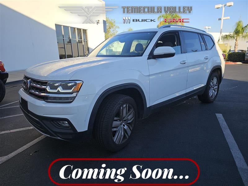 White 2019 Volkswagen Atlas SUV / Crossover Front-Wheel Drive 