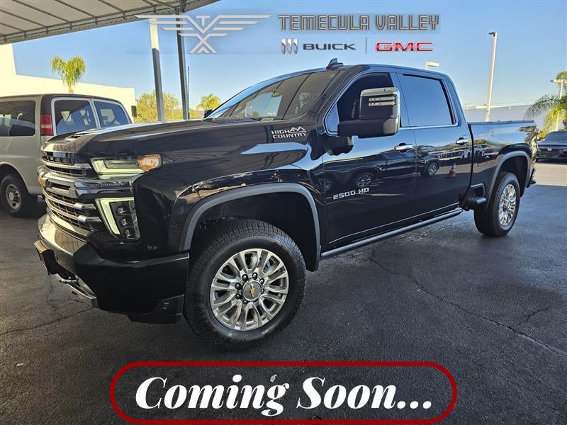 Black 2022 Chevrolet Silverado 2500HD Pickup Truck Four-Wheel Drive Automatic