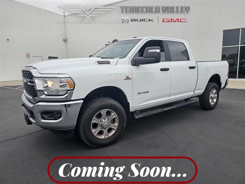 Bright White Clearcoat 2024 RAM 2500 Pickup Truck Four-Wheel Drive Automatic