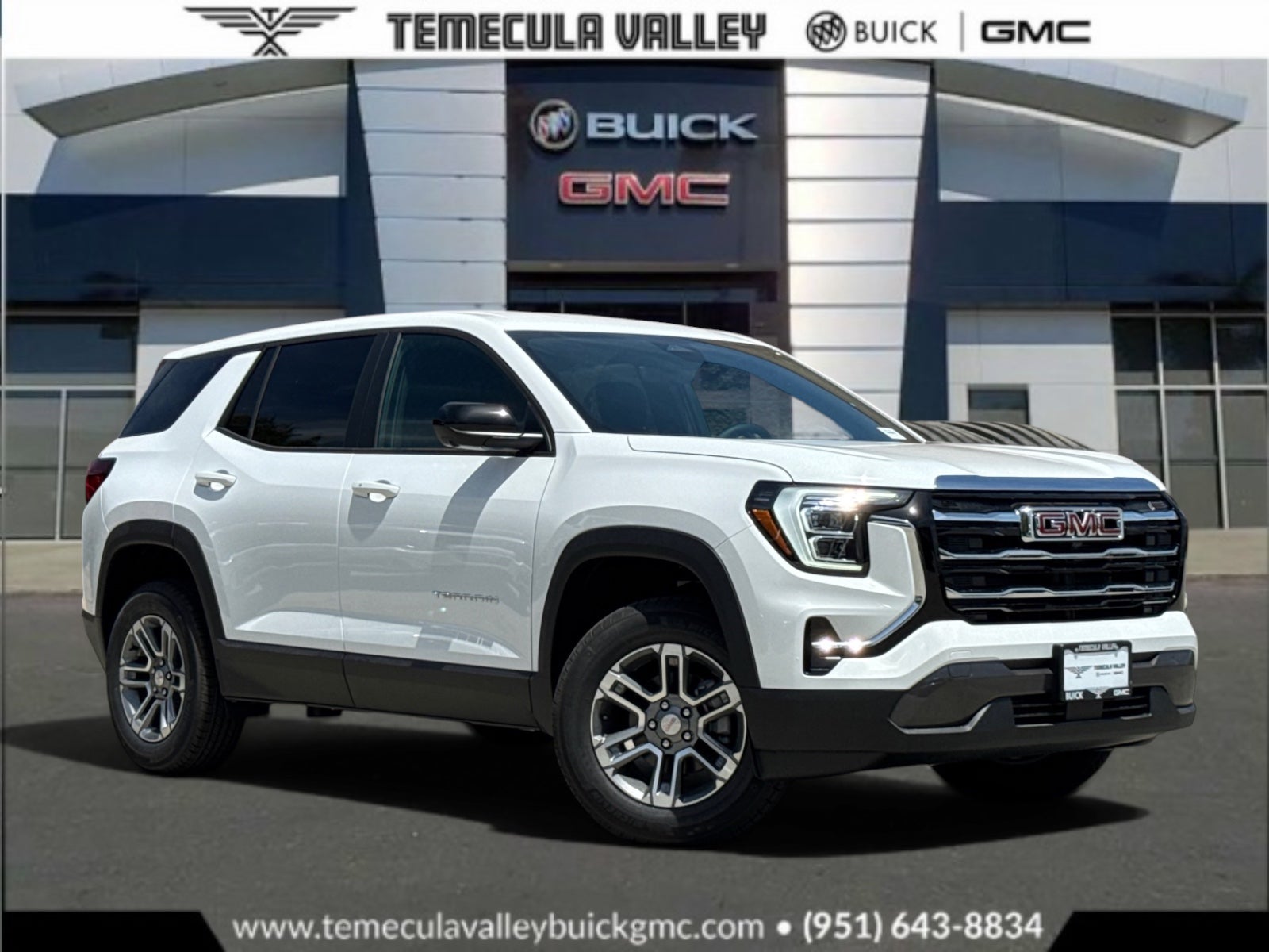 Summit White 2026 GMC Terrain SUV / Crossover Four-Wheel Drive Automatic