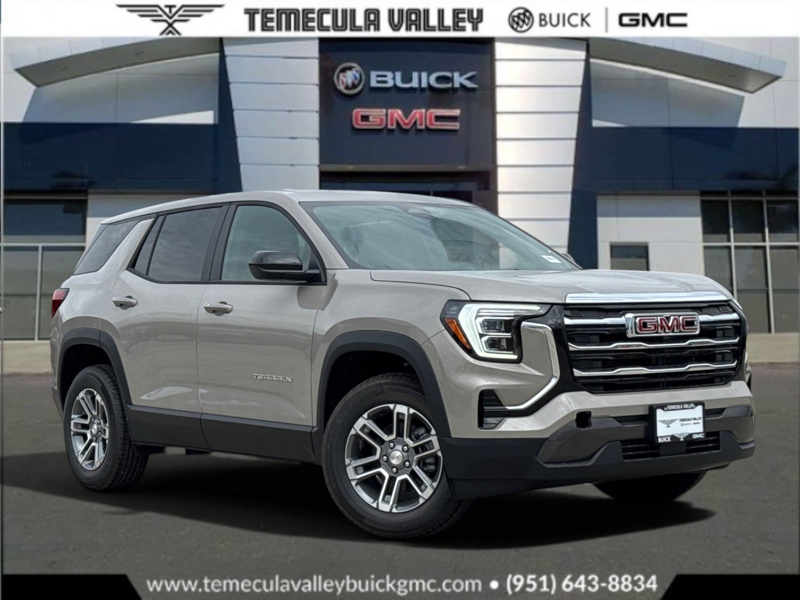 Riverstone Metallic 2026 GMC Terrain SUV / Crossover Four-Wheel Drive Automatic