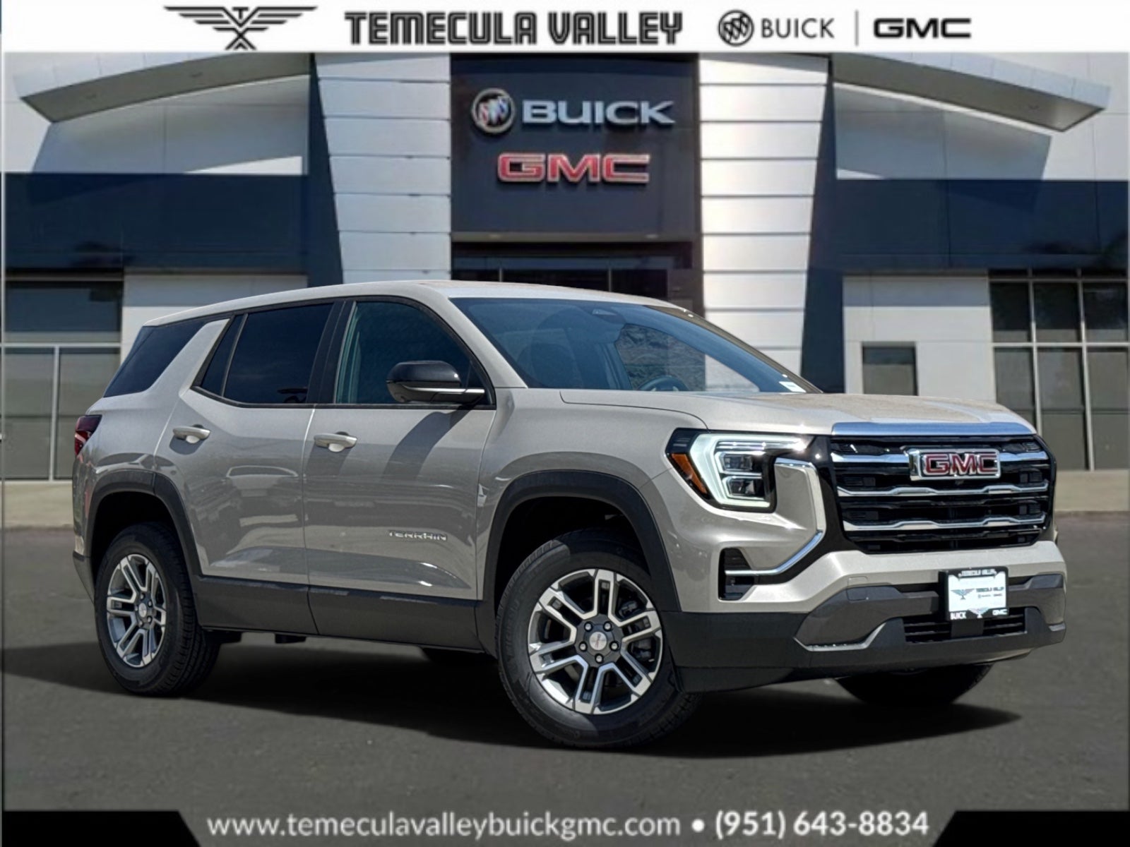Riverstone Metallic 2026 GMC Terrain SUV / Crossover Four-Wheel Drive Automatic