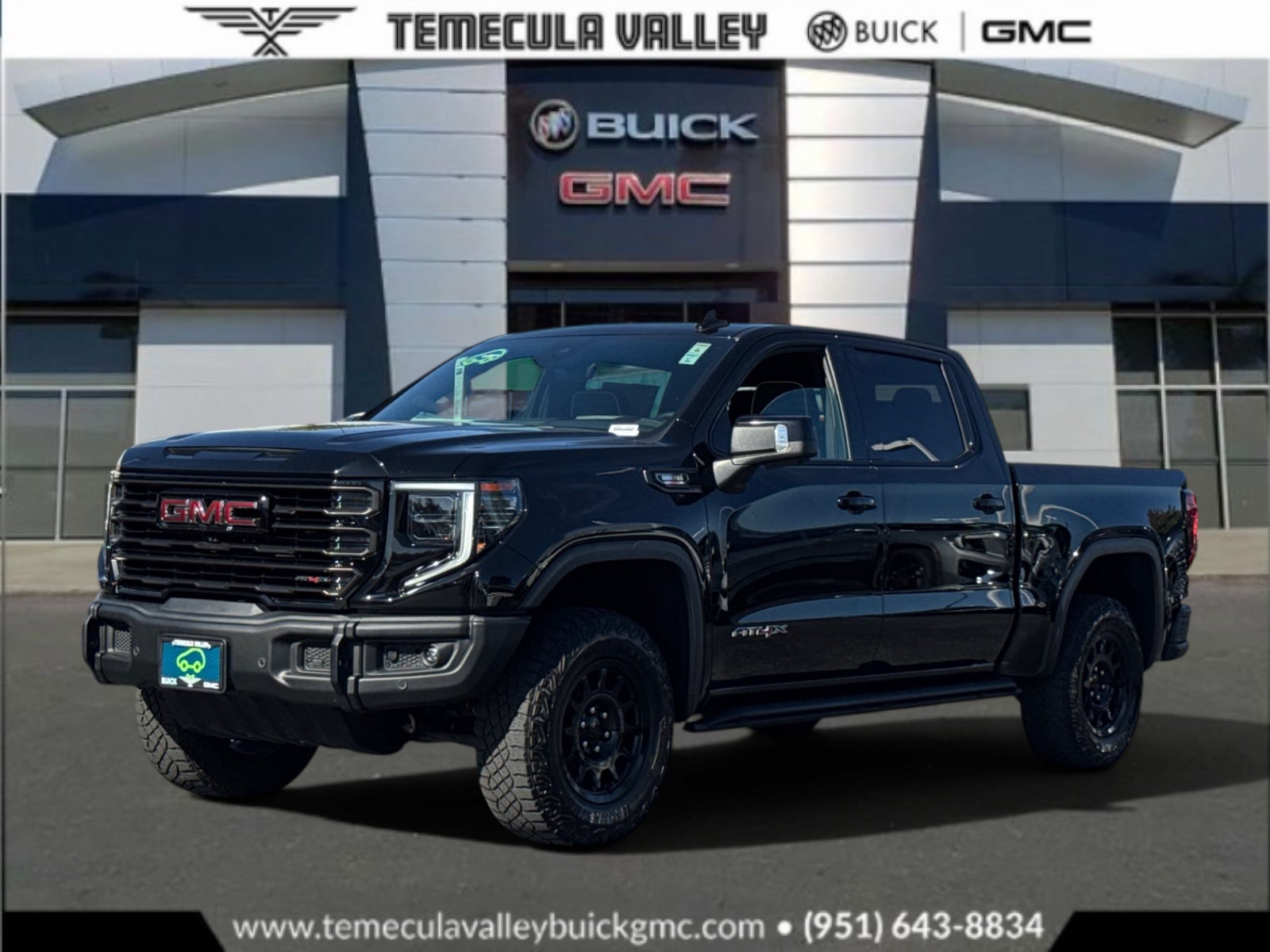 Onyx Black 2024 GMC Sierra 1500 Pickup Truck Four-Wheel Drive Automatic