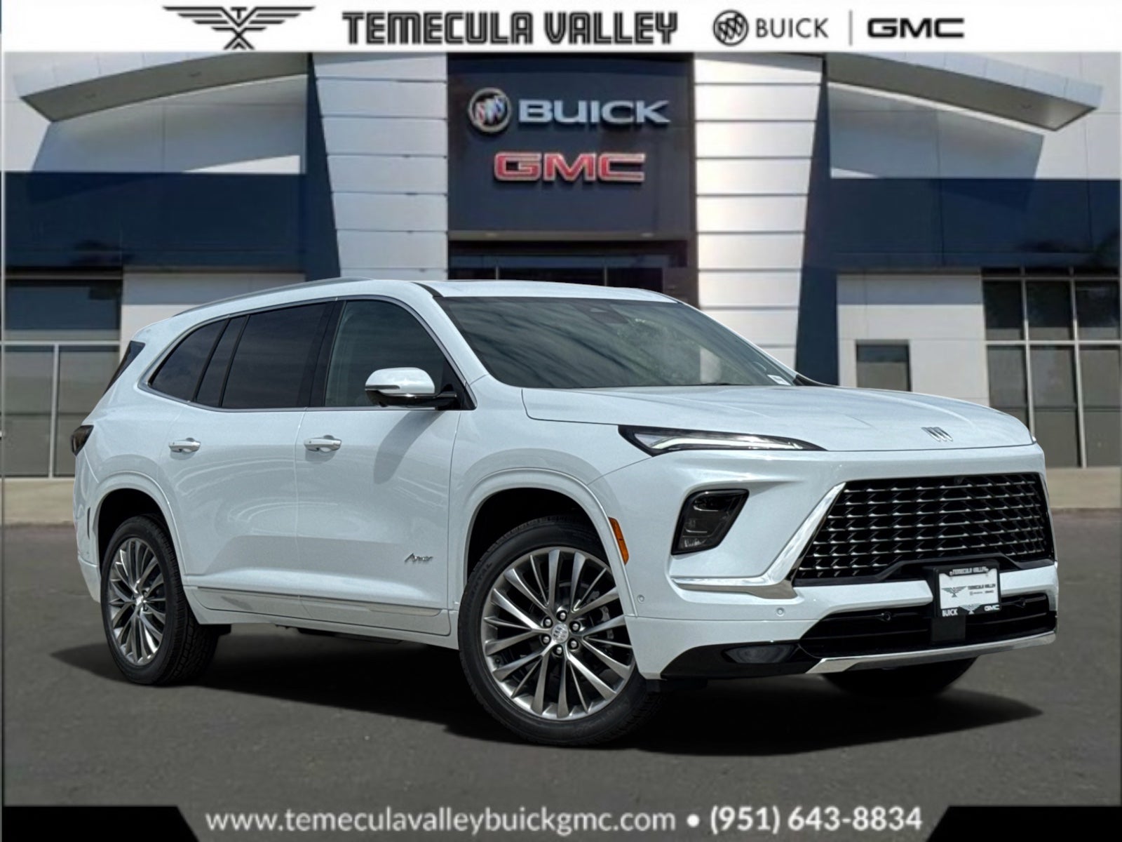 Iridescent White Tricoat 2026 Buick Enclave SUV / Crossover Front-Wheel Drive Automatic