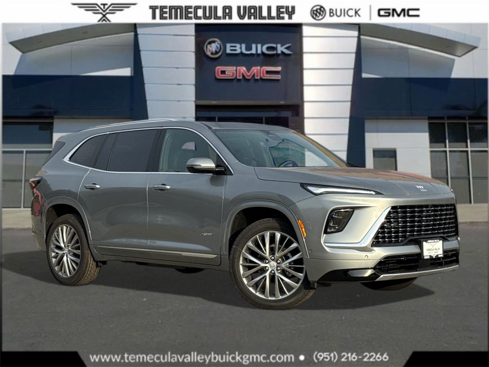 Moonstone Gray Metallic 2026 Buick Enclave SUV / Crossover Four-Wheel Drive Automatic