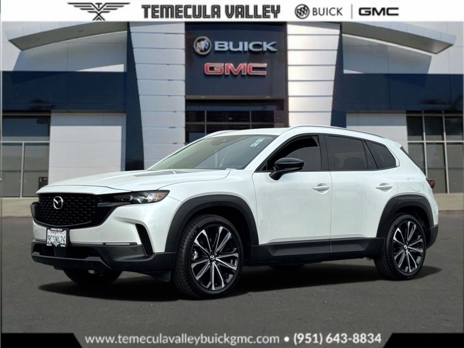 White 2023 Mazda CX-50 2.5 S Premium Plus AWD SUV / Crossover All-Wheel Drive 