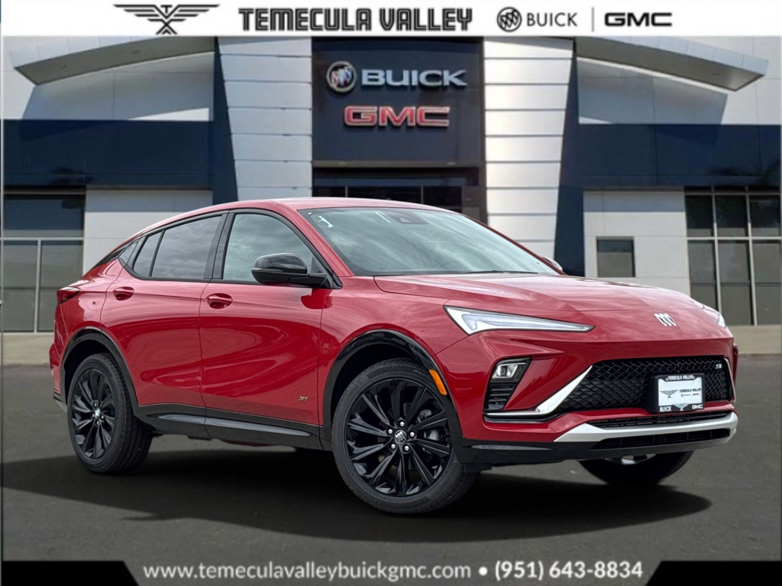 Brilliant Red 2026 Buick Envista SUV / Crossover Front-Wheel Drive Automatic