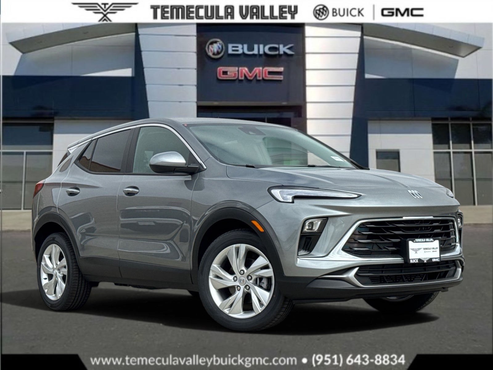 Moonstone Gray Metallic 2026 Buick Encore GX SUV / Crossover Front-Wheel Drive Automatic