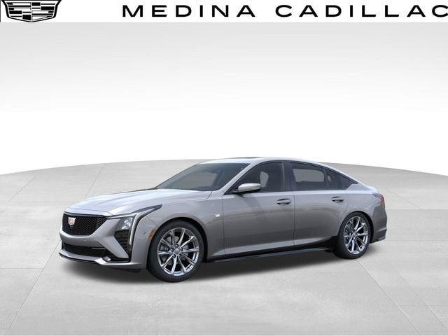 Argent Silver Metallic 2026 Cadillac CT5 Sport AWD Sedan All-Wheel Drive Automatic