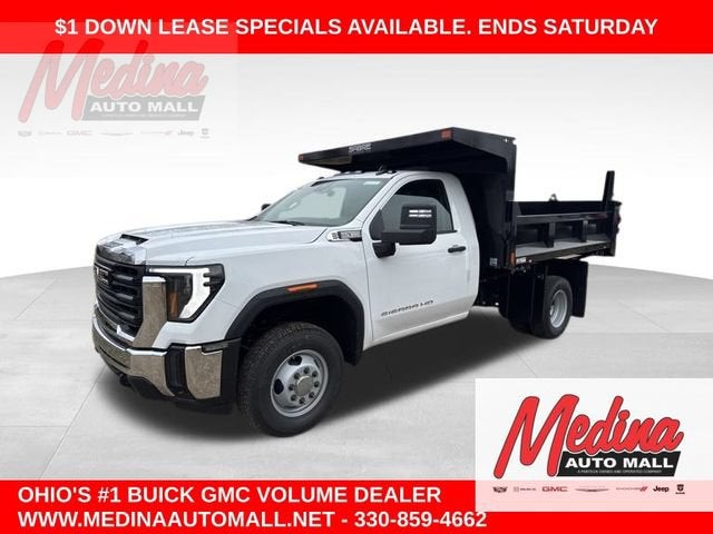 Summit White 2026 GMC Sierra 3500HD Chassis Pickup Truck Four-Wheel Drive Automatic