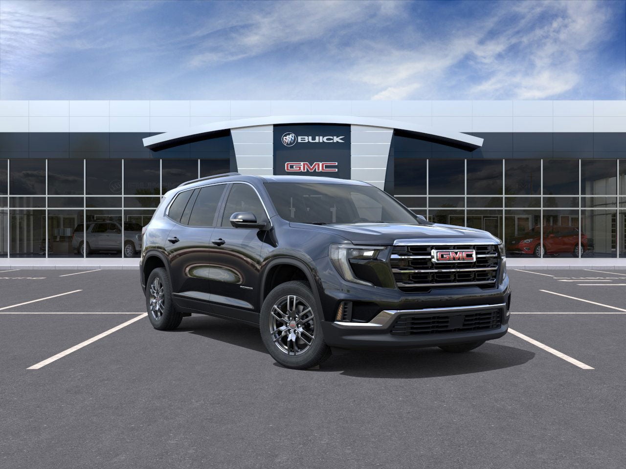 Black (Ebony Twilight Metallic) 2026 GMC Acadia SUV / Crossover Four-Wheel Drive Automatic