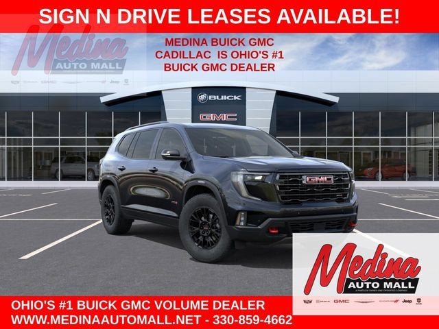 Black (Ebony Twilight Metallic) 2026 GMC Acadia SUV / Crossover Four-Wheel Drive Automatic