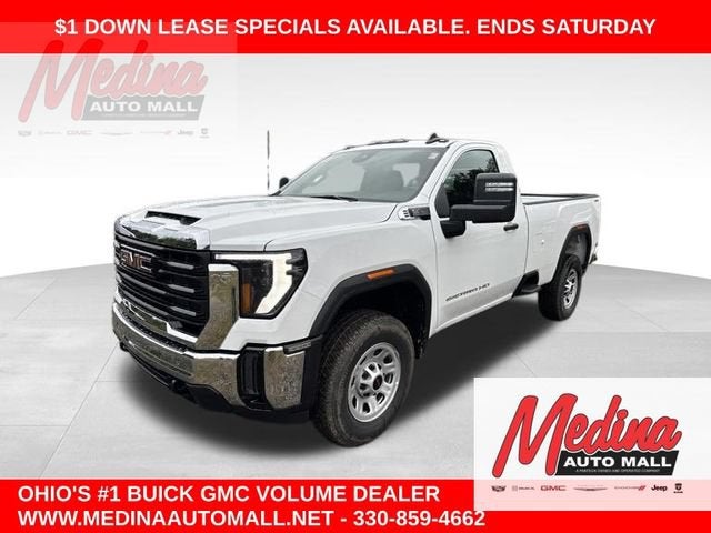 Summit White 2026 GMC Sierra 3500HD Pickup Truck Four-Wheel Drive Automatic