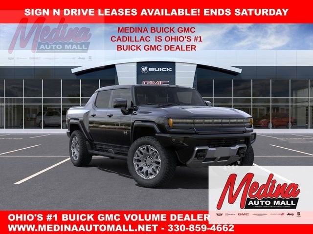 Void Black 2025 GMC Hummer EV Pickup 3X Crew Cab AWD Pickup Truck All-Wheel Drive Automatic