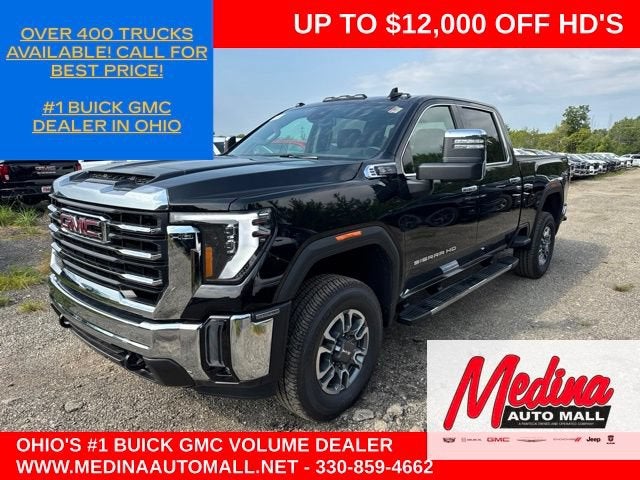 Onyx Black 2026 GMC Sierra 2500HD Pickup Truck Four-Wheel Drive Automatic